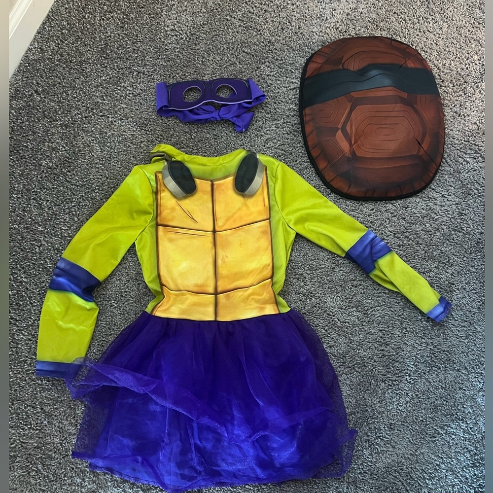 Kids Ninja Turtle Costume with Mask and Shell